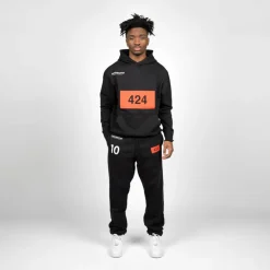 424 Felpa Stampata Hoodie
