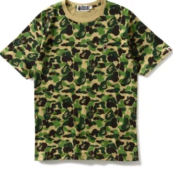 A Bathing Ape ABC Camo Ape Head One Point Tee