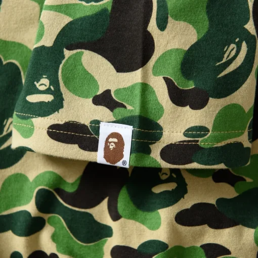 A Bathing Ape ABC Camo Ape Head One Point Tee