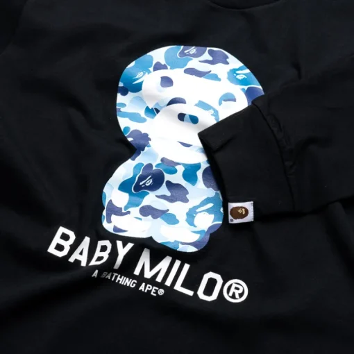 A Bathing Ape ABC Camo Baby Milo L/S Tee