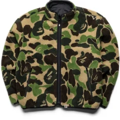 A Bathing Ape ABC Camo Boa Reversible Jacket