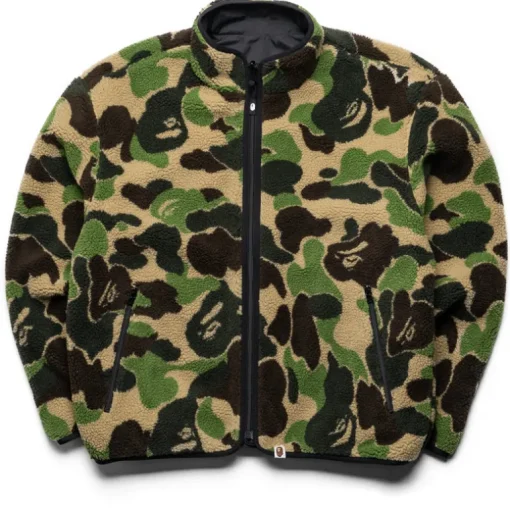 A Bathing Ape ABC Camo Boa Reversible Jacket