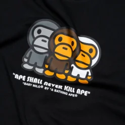 A Bathing Ape Baby Milo Tee