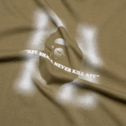 A Bathing Ape Blur Logo Tee