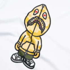 A Bathing Ape Camo Classic Milo Shark Tee