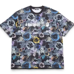 A Bathing Ape Floral Camo Logo Tee