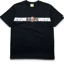 A Bathing Ape Floral Camo Tape Tee