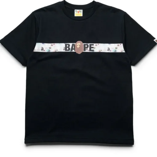 A Bathing Ape Floral Camo Tape Tee