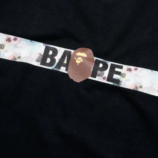 A Bathing Ape Floral Camo Tape Tee