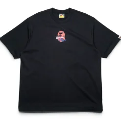 A Bathing Ape Floral Solid Camo Medium Ape Head Tee