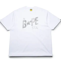 A Bathing Ape Floral Solid Camo Bape Sta Logo Tee