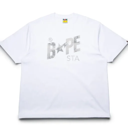 A Bathing Ape Floral Solid Camo Bape Sta Logo Tee