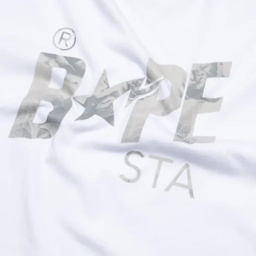 A Bathing Ape Floral Solid Camo Bape Sta Logo Tee