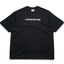 A Bathing Ape Gothic Logo Tee