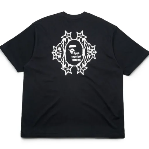 A Bathing Ape Gothic Logo Tee