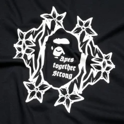 A Bathing Ape Gothic Logo Tee