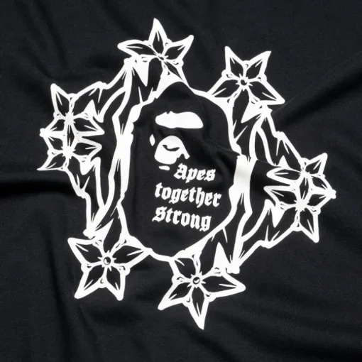 A Bathing Ape Gothic Logo Tee