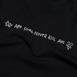 A Bathing Ape Hand Drawn Logo Tee