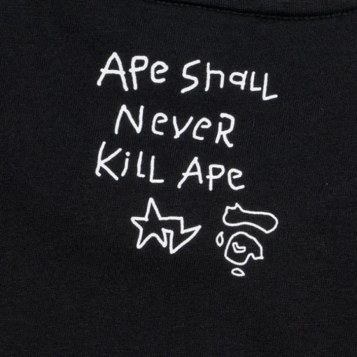 A Bathing Ape Hand Drawn Logo Tee