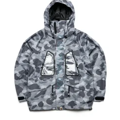 A Bathing Ape Honeycomb Camo Snowboard Jacket