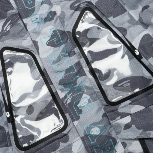 A Bathing Ape Honeycomb Camo Snowboard Jacket