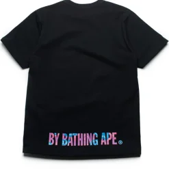 A Bathing Ape Liquid Camo Ape Face Sta Tee