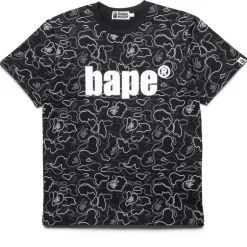 A Bathing Ape Neon Camo Bape Tee