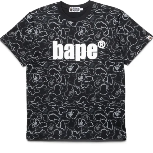 A Bathing Ape Neon Camo Bape Tee