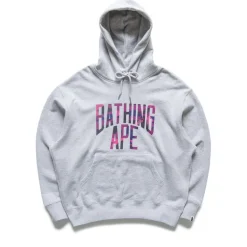 A Bathing Ape NYC Logo Pullover Hoodie