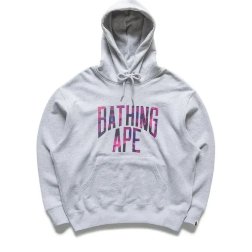 A Bathing Ape NYC Logo Pullover Hoodie