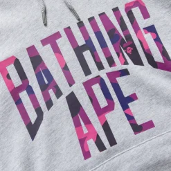 A Bathing Ape NYC Logo Pullover Hoodie
