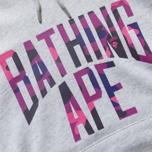 A Bathing Ape NYC Logo Pullover Hoodie