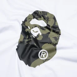 A Bathing Ape Shark Seijin Ape Head Tee