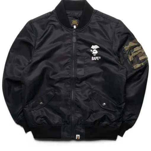 A Bathing Ape 1st Camo Bomber Jacket