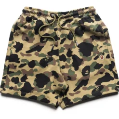 A Bathing Ape 1st Camo Jacquard One Point Sweat Shorts
