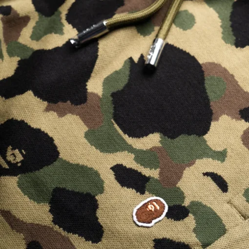 A Bathing Ape 1st Camo Jacquard One Point Sweat Shorts