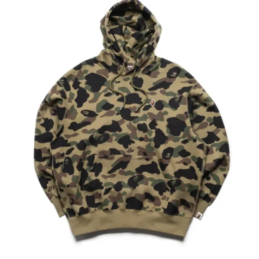 A Bathing Ape 1st Camo Jacquard One Point Relaxed Fit Hoodie