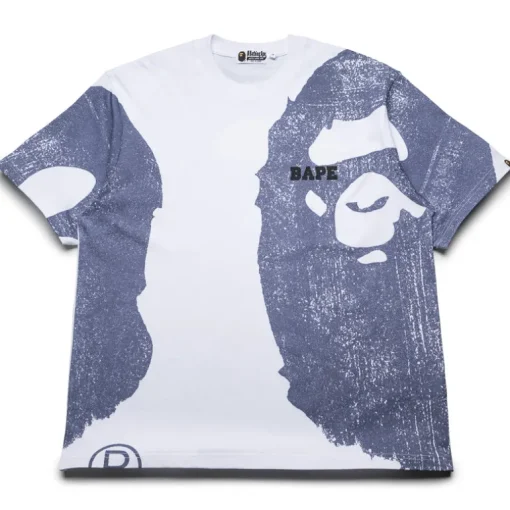 A Bathing Ape Water Print College Relaxed Tee