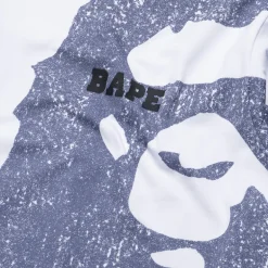 A Bathing Ape Water Print College Relaxed Tee