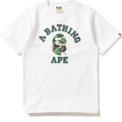 A Bathing Bape ABC Camo College Tee