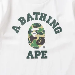 A Bathing Bape ABC Camo College Tee