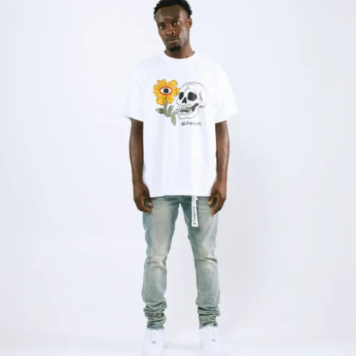 Alchemist Floral Skull Tee