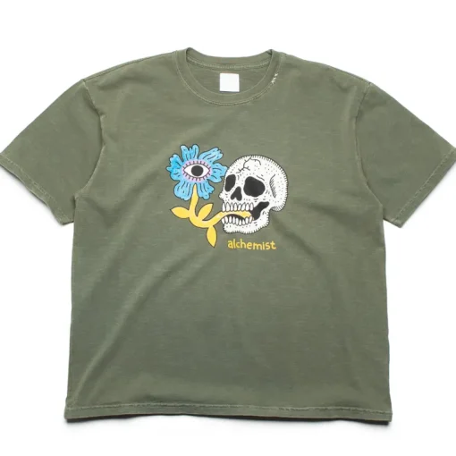 Alchemist Floral Skull Tee