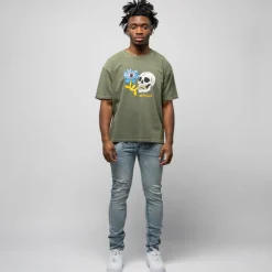 Alchemist Floral Skull Tee