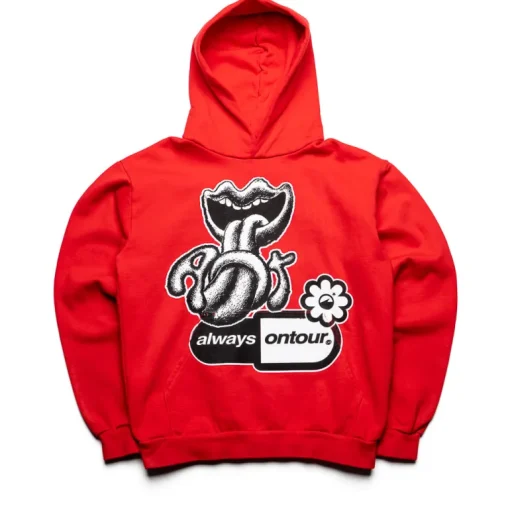 Always On Tour Lips Hoodie