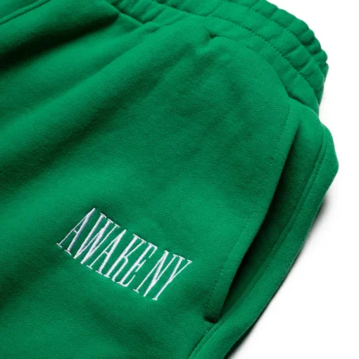 Awake NY Spire Logo Embroidered Sweatshorts