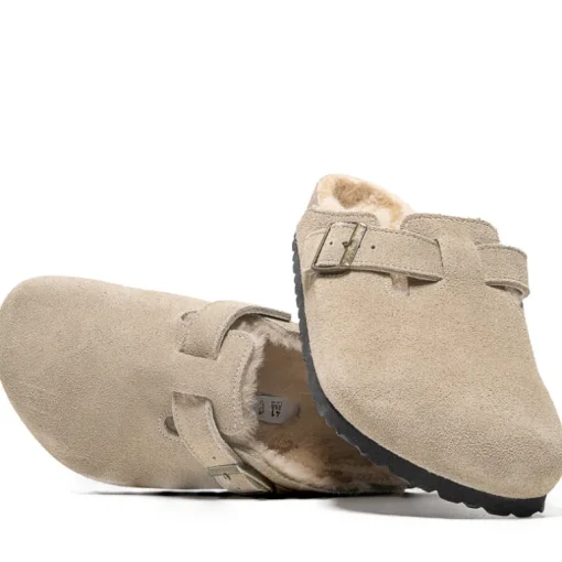 Birkenstock Boston Shearling Suede Shearling