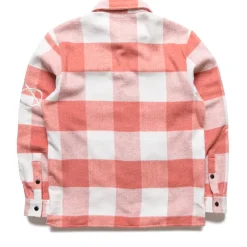 Criminal Damage Embroidered Sleeve Check Shirt