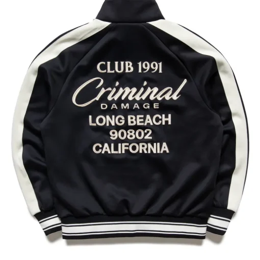 Criminal Damage Pin Tuck Track Top