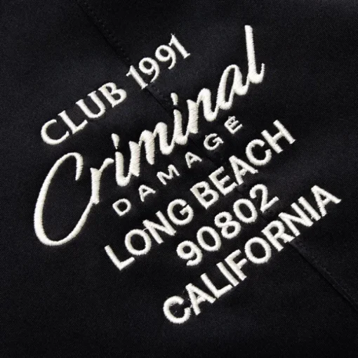 Criminal Damage Pin Tuck Track Top
